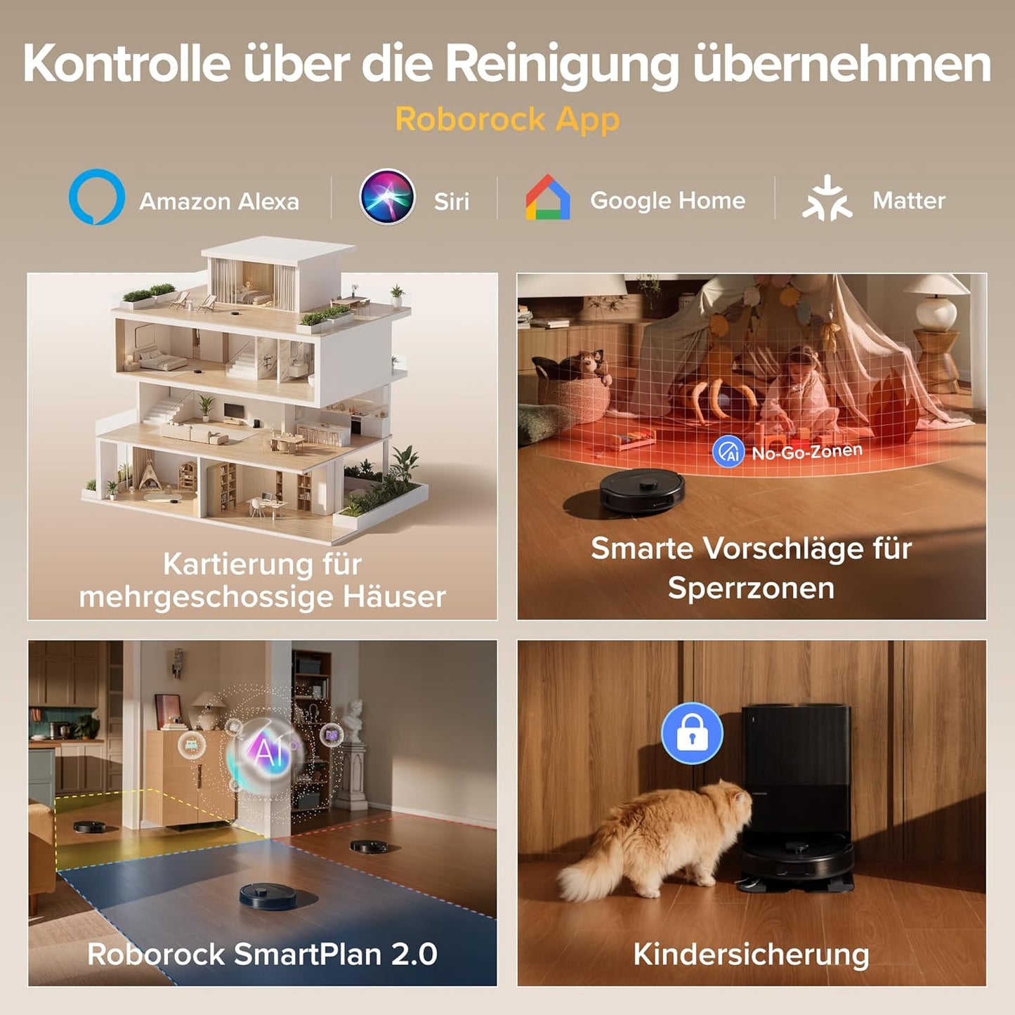 roborock Qrevo S Pro – Saug- & Wischroboter mit Heißwasser