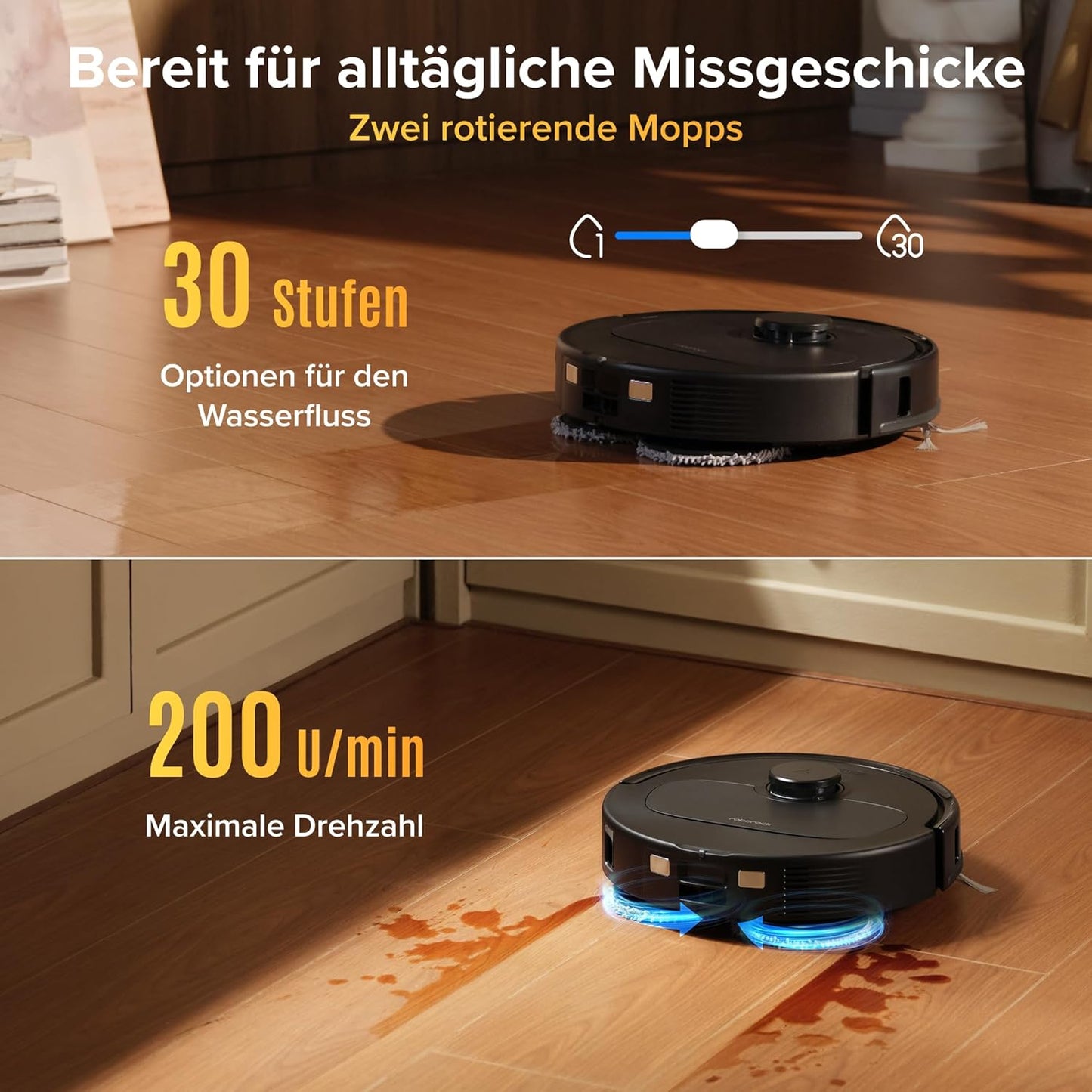 roborock Qrevo S Pro – Saug- & Wischroboter mit Heißwasser