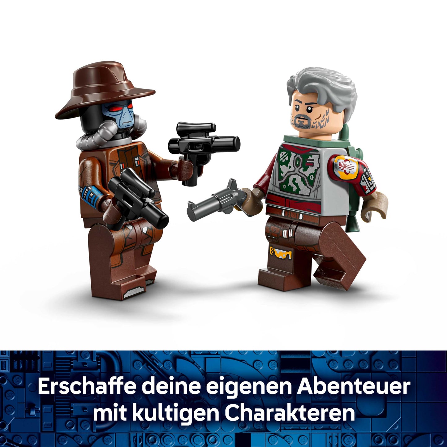 LEGO Star Wars 75437 Cobb Vanths Speeder - inkl. Cobb Vanth & Cad Bane Minifiguren sowie Blaster & Jetpack - Geschenk für Jungen ab 7 Jahren und Fans von The Mandalorian