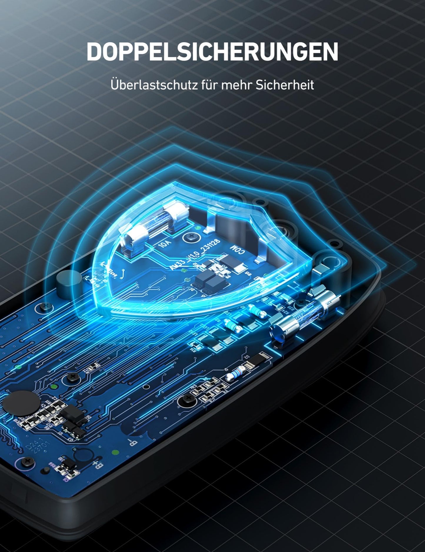 Digitales Messgerät Voltmeter Stromtester für Haushalt und Kfz