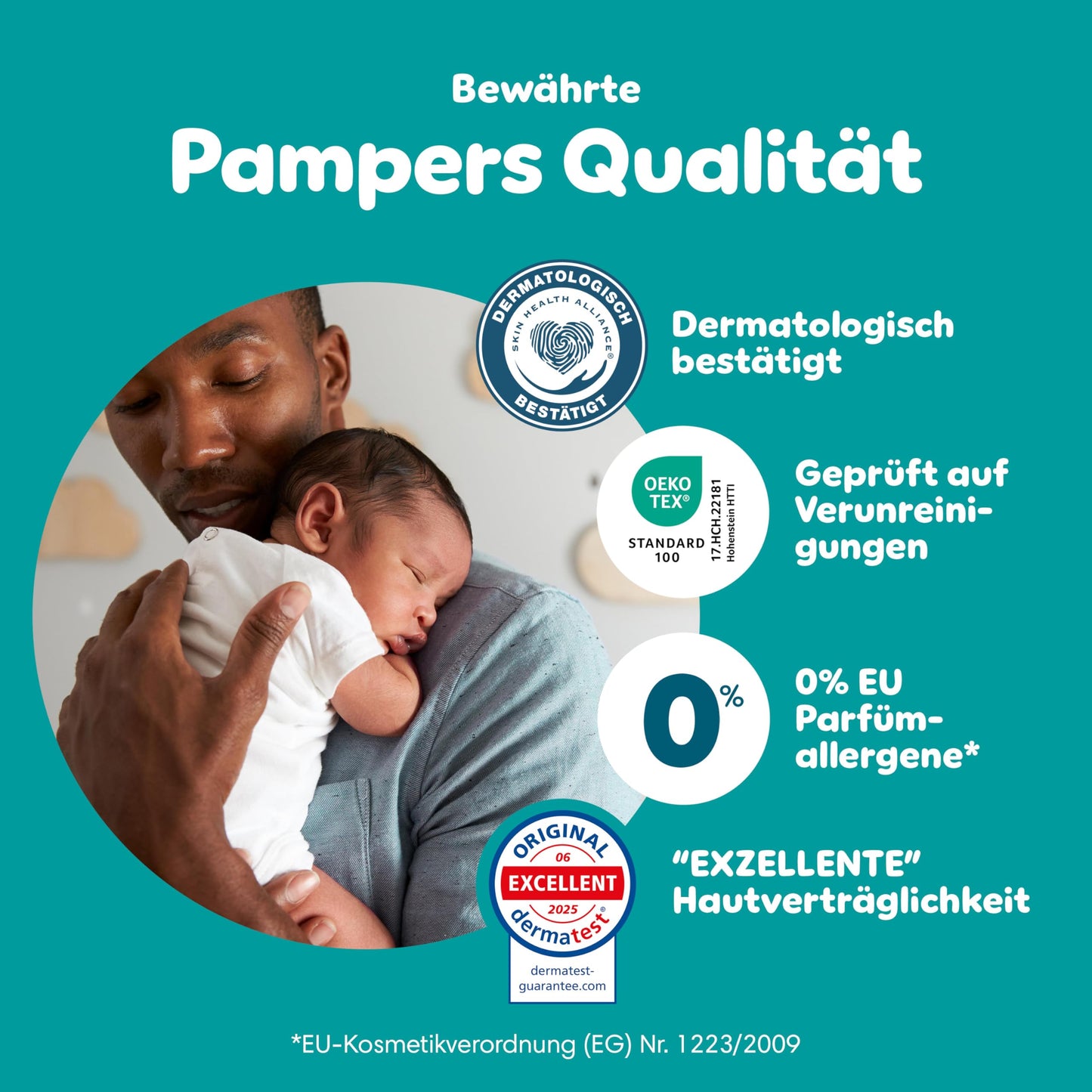 Pampers Baby-Dry Pants Größe 7, 148 Stück, 15kg+, 360° auslaufsichere Passform für Tag und Nacht