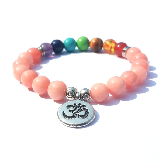 Lotus Yoga Armband Agate Unisex Schmuck und Strahlenschutz