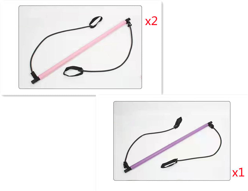 Stretching Pilates Stick für effizientes Home Stretch Training