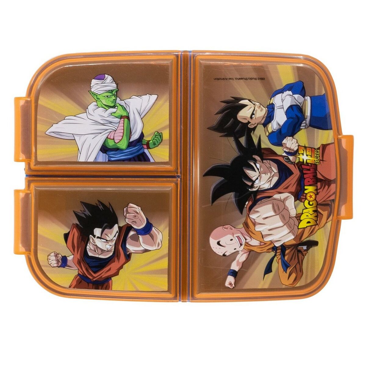 Lunchbox mit Fächern Dragon Ball 20720 (6,7 x 16,5 x 19,5 cm)-Sport und Außenbereich, Zelten und Wandern-Dragon Ball-Ciniskitchen