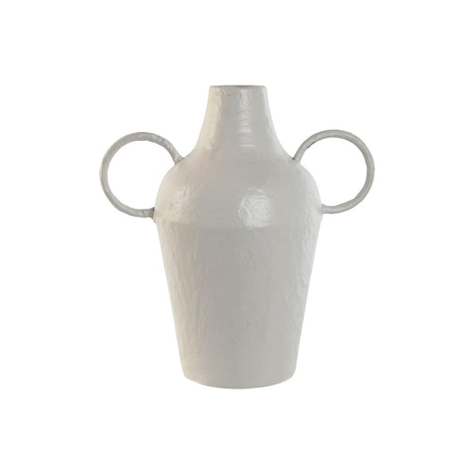 Vase Home ESPRIT Weiß Metall 33,5 x 20 x 36 cm-Haus & Küche, Heimdekoration-Home ESPRIT-Ciniskitchen