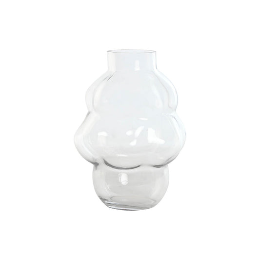 Vase Home ESPRIT Durchsichtig Kristall 24 x 22 x 32 cm