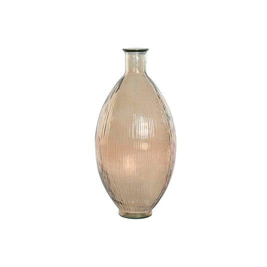 Vase Home ESPRIT Taupe Recyceltes Glas 30 x 30 x 59 cm-Haus & Küche, Heimdekoration-Home ESPRIT-Ciniskitchen