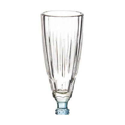 Champagnerglas Exotic Kristall Blau 170 ml-Haus & Küche, Besteck, Geschirr und Glaswaren-Vivalto-Ciniskitchen