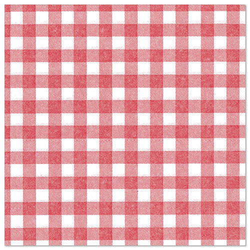 50 edle Servietten in Rot, 1/4-Falz, 40 x 40 Zentimeter