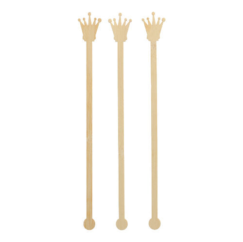 Getränke Quirle aus Bambus 100 Stück umweltfreundlich stabil natur-Altruan