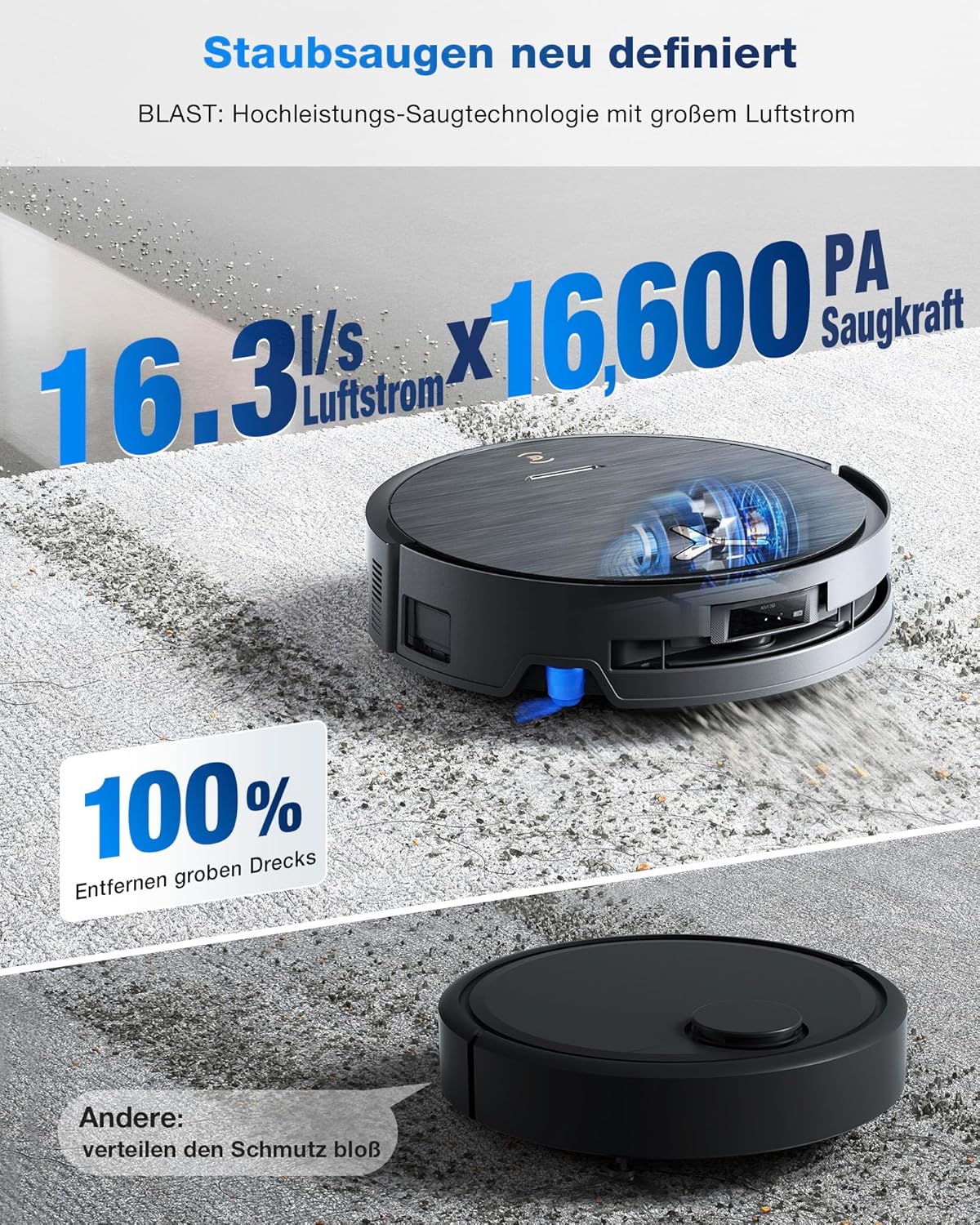 ECOVACS DEEBOT X9 PRO Omni – Saugroboter mit Wischfunktion