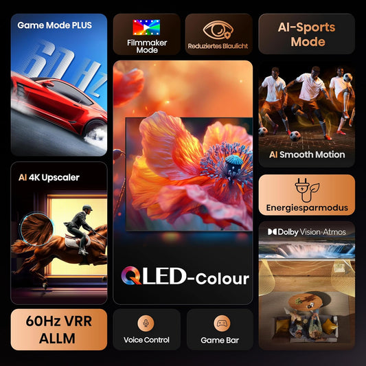 Hisense 43E7Q 4K QLED Smart TV – Kino-Erlebnis zum Top-Preis