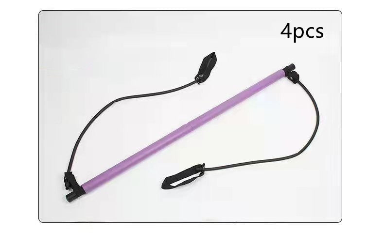 Stretching Pilates Stick für effizientes Home Stretch Training