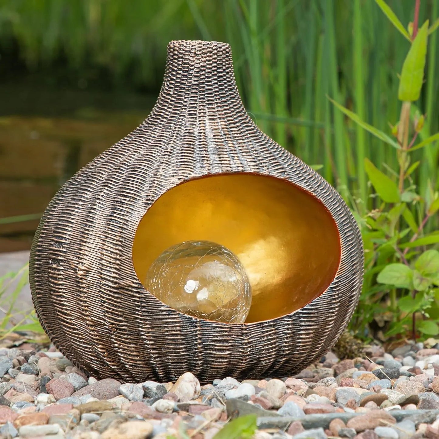 Solarleuchte MALI Solarlampe warmweiß Garten Balkon Laterne