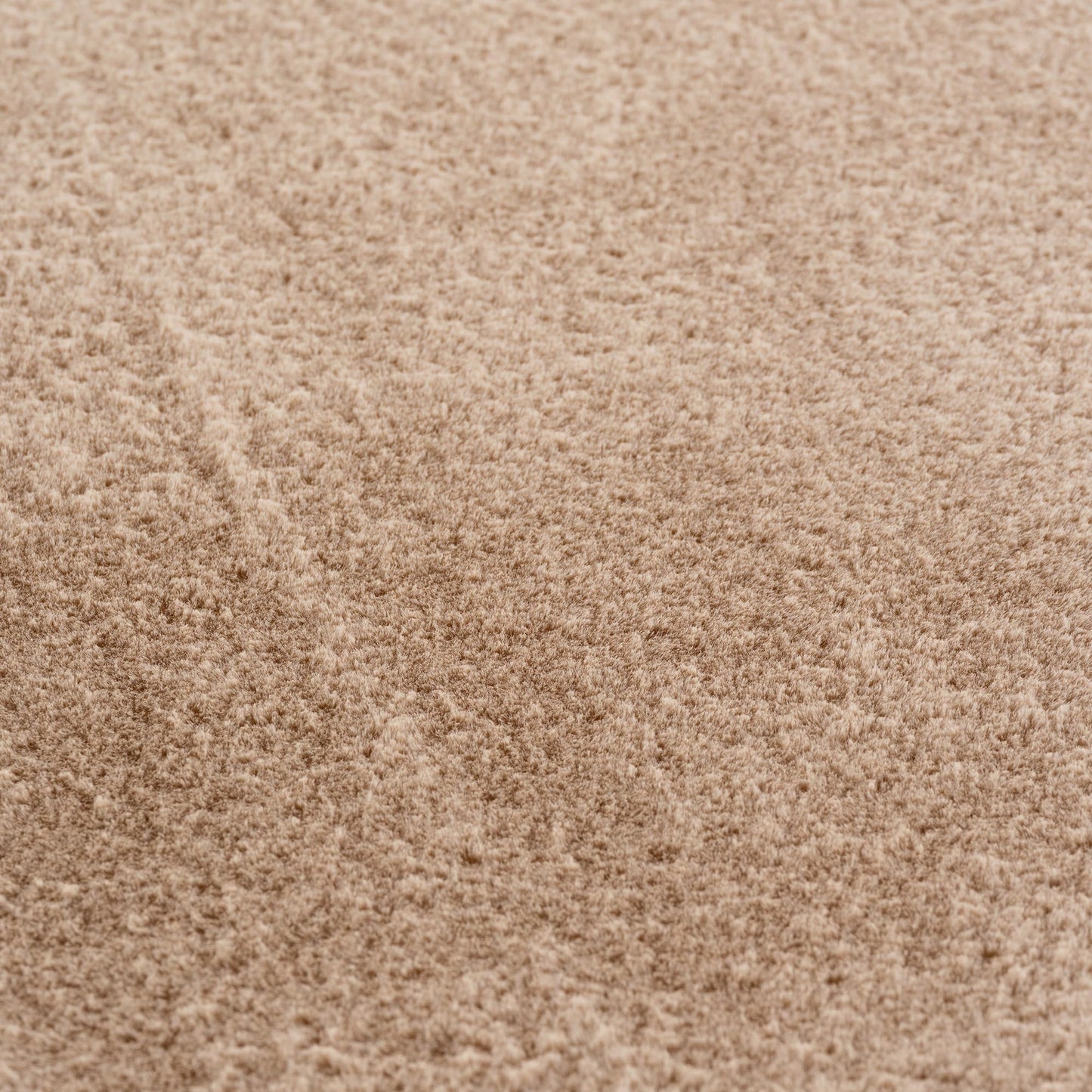 SIMPEX Teppich Wohnzimmer Rund Beige 160 cm Kurzflor Teppich Waschbar, rund, rutschfest & weich, modernes einfarbiges Design für Wohnzimmer, Schlafzimmer, Küche & Kinderzimmer.