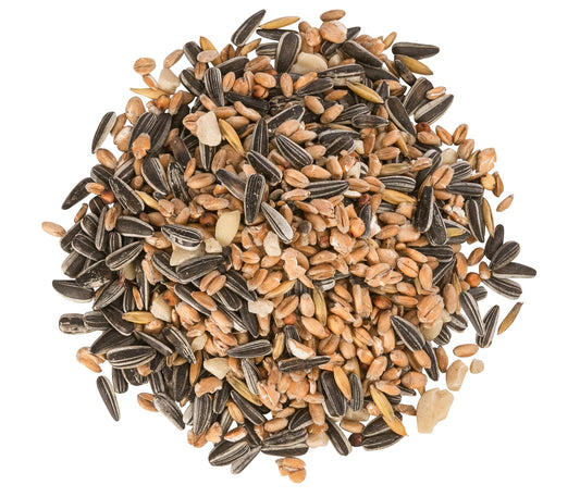 Fidelio Wildvogelfutter, Wildvogelmix, ganzjähriges Wildvogelfutter proteinreich / energiereich, hochwertiges Vogelfutter für Wildvögel, im Eimer, 3 kg