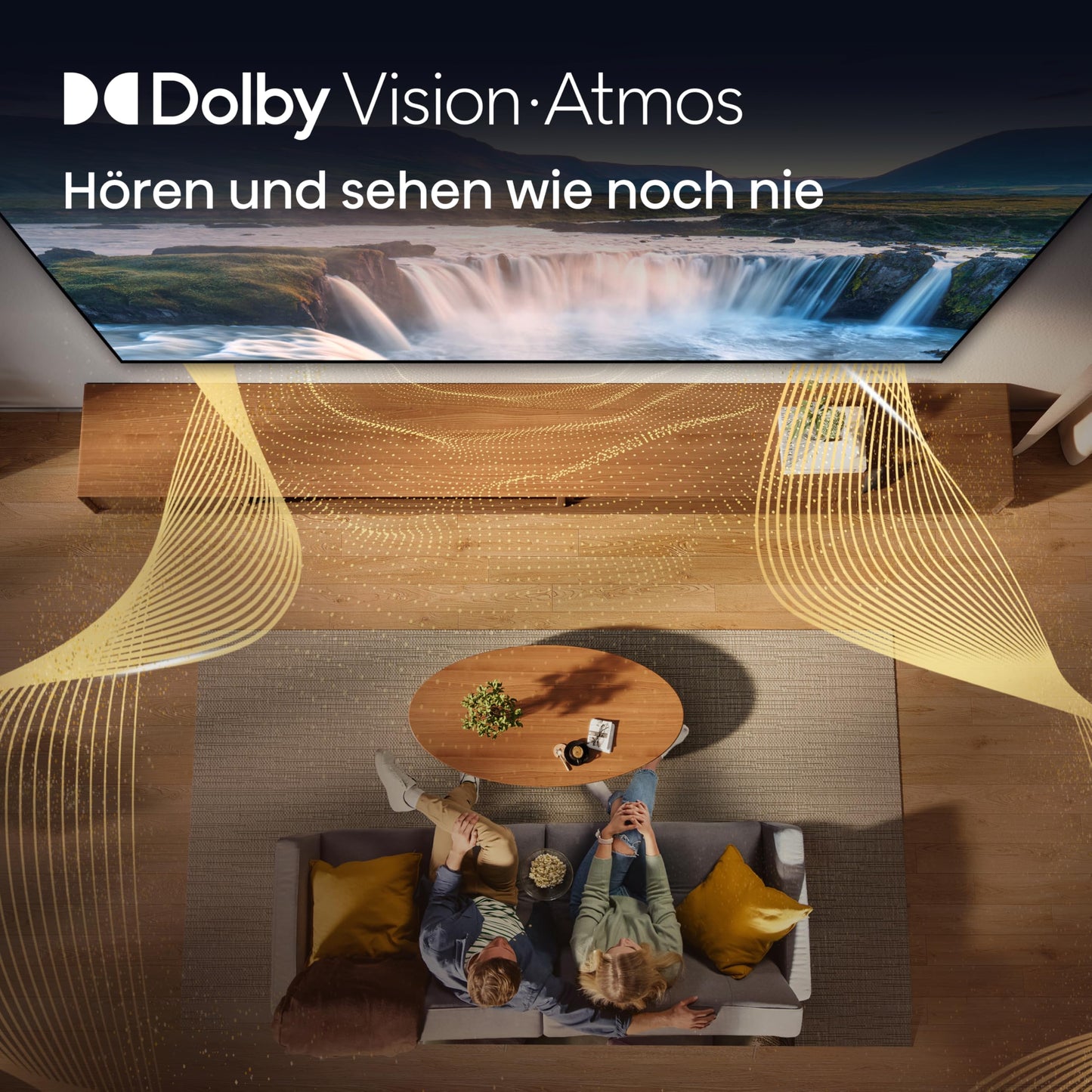 Hisense 58E7DS Fernseher 58 Zoll, 4K UHD QLED, Smart TV, Hi-View AI Engine, 60Hz Game Mode Plus, Dolby Vision IQ, HI-QLED Colour, Filmmaker Mode, AI Smooth Motion, Airplay, Sprachsteuerung[2026]