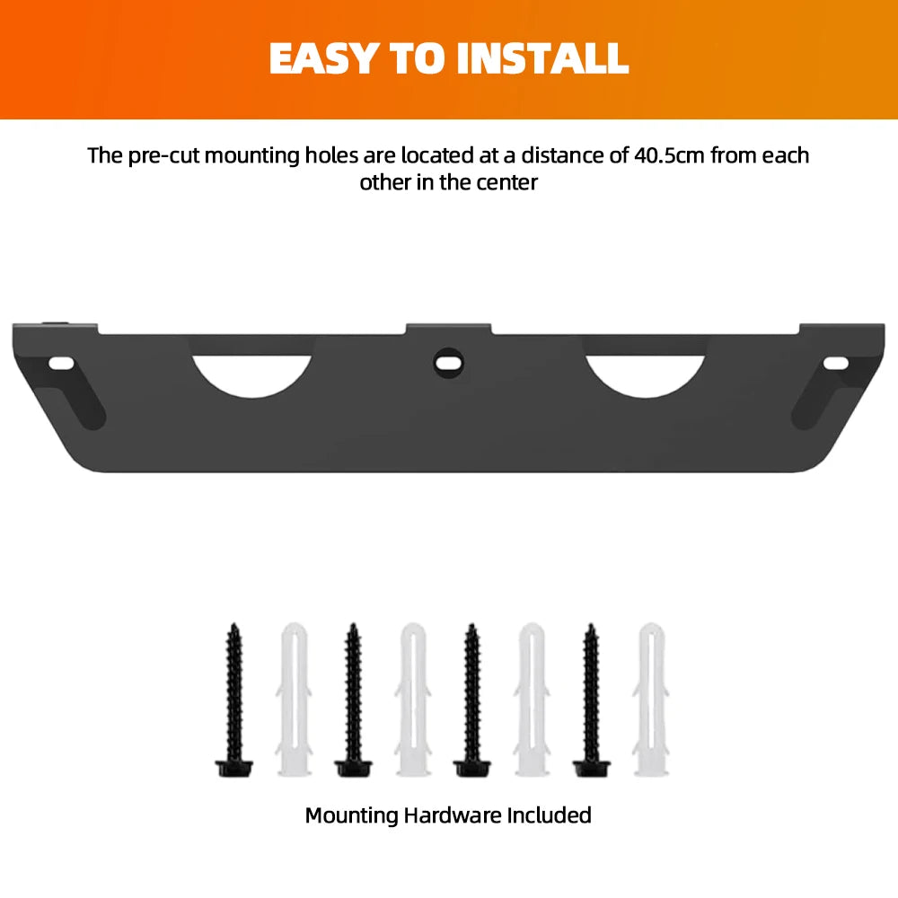 Praktischer Winkelschleifer Halter zur Wandmontage mit Kabelaufhängung