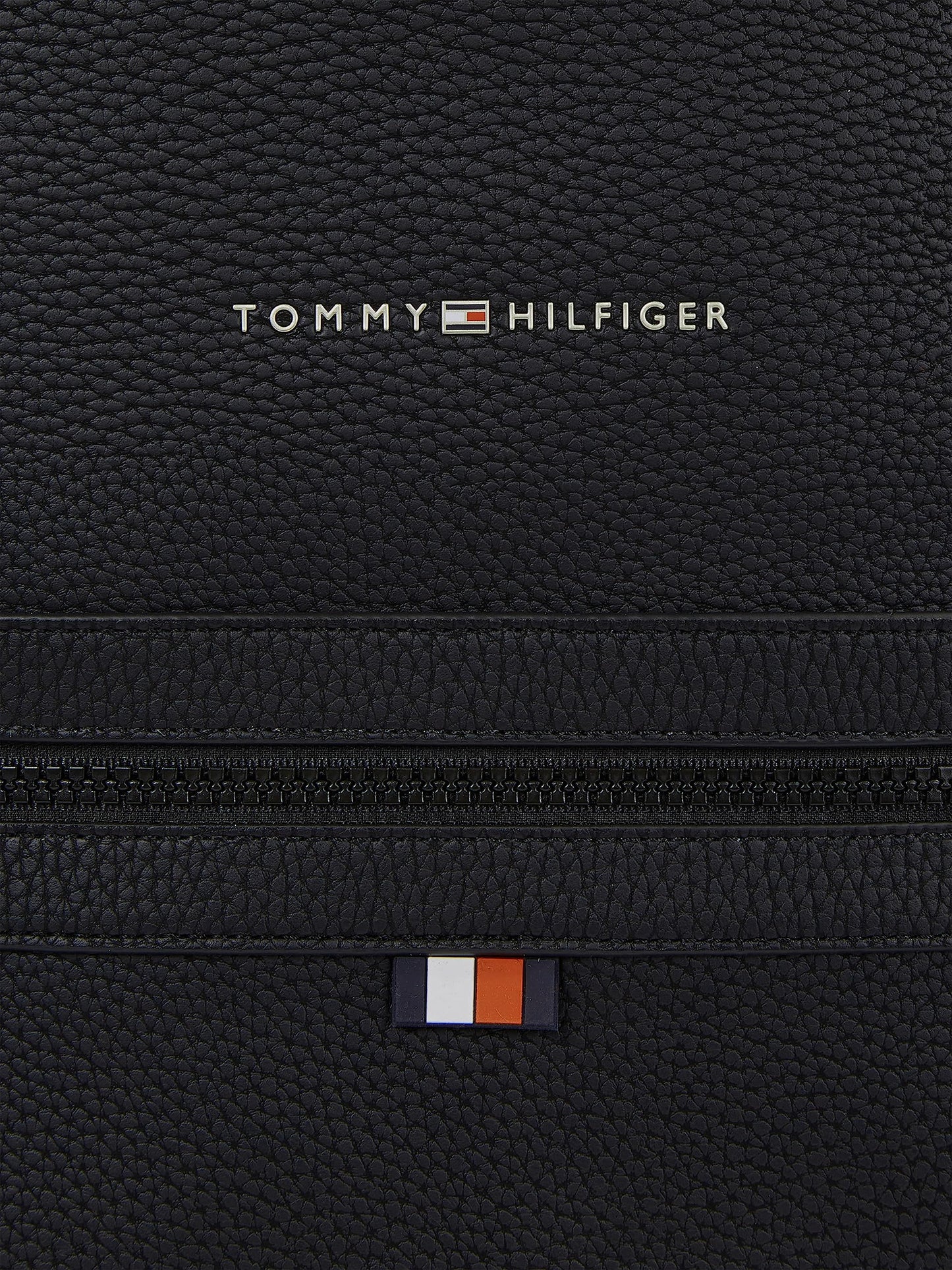 Tommy Hilfiger Herren Rucksack Essential PU Backpack Handgepäck, Schwarz (Black), Einheitsgröße