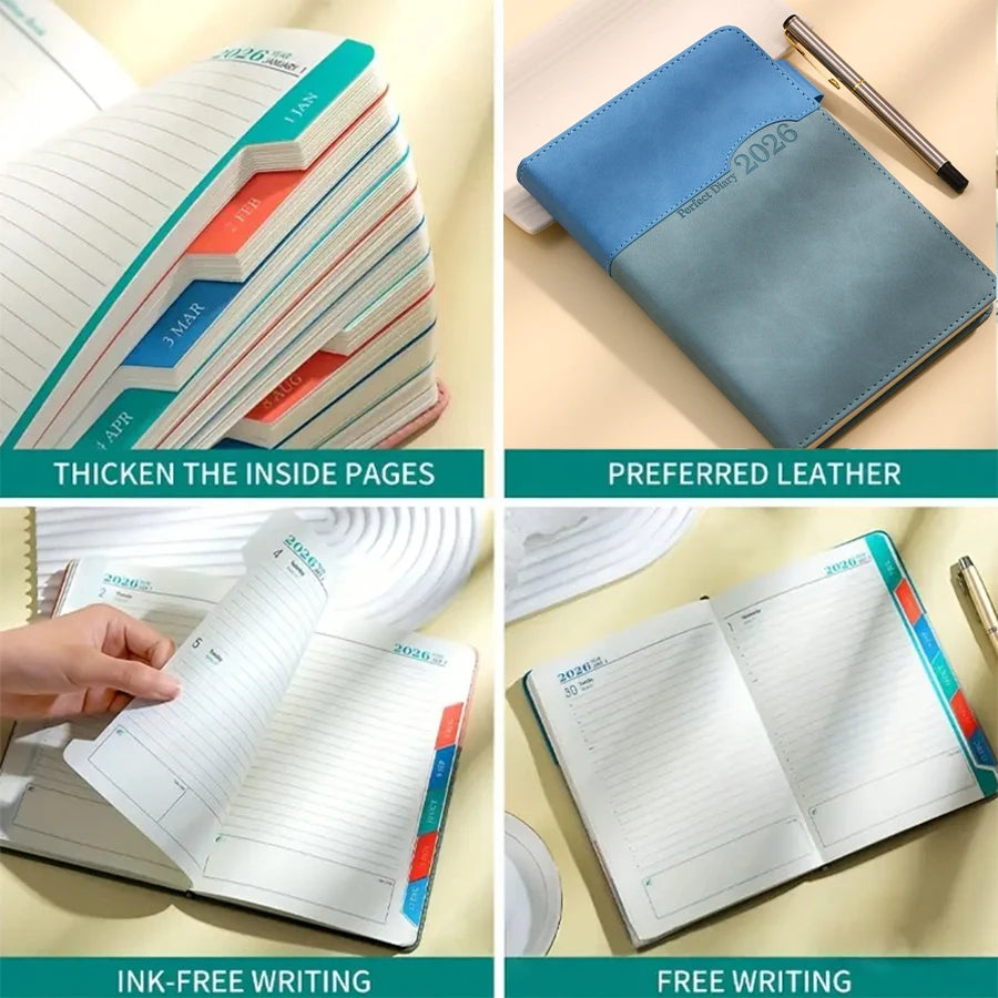 2026 Tagesplaner Notizbuch für effiziente Organisation
