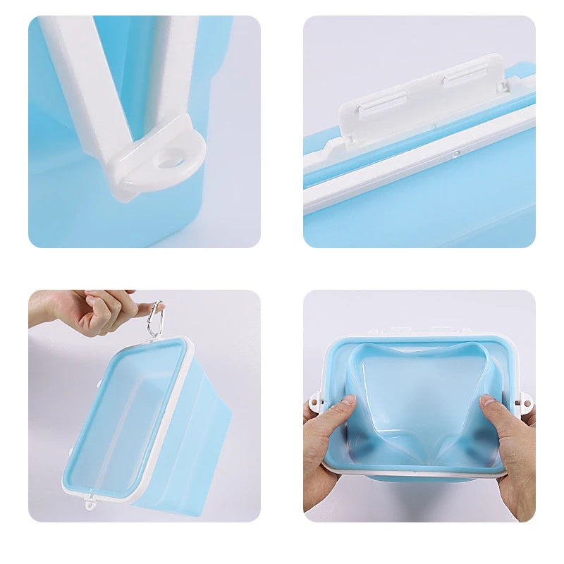 Silikon Frischhaltebeutel für Obst Gemüse Lebensmittel faltbar mikrowellengeeignet