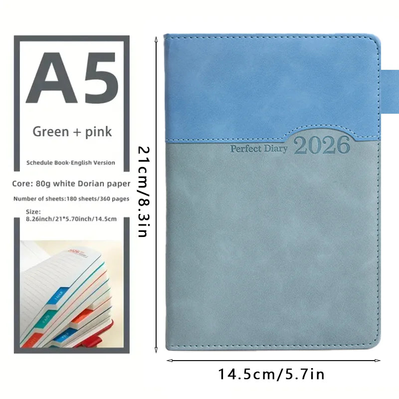 2026 Tagesplaner Notizbuch für effiziente Organisation