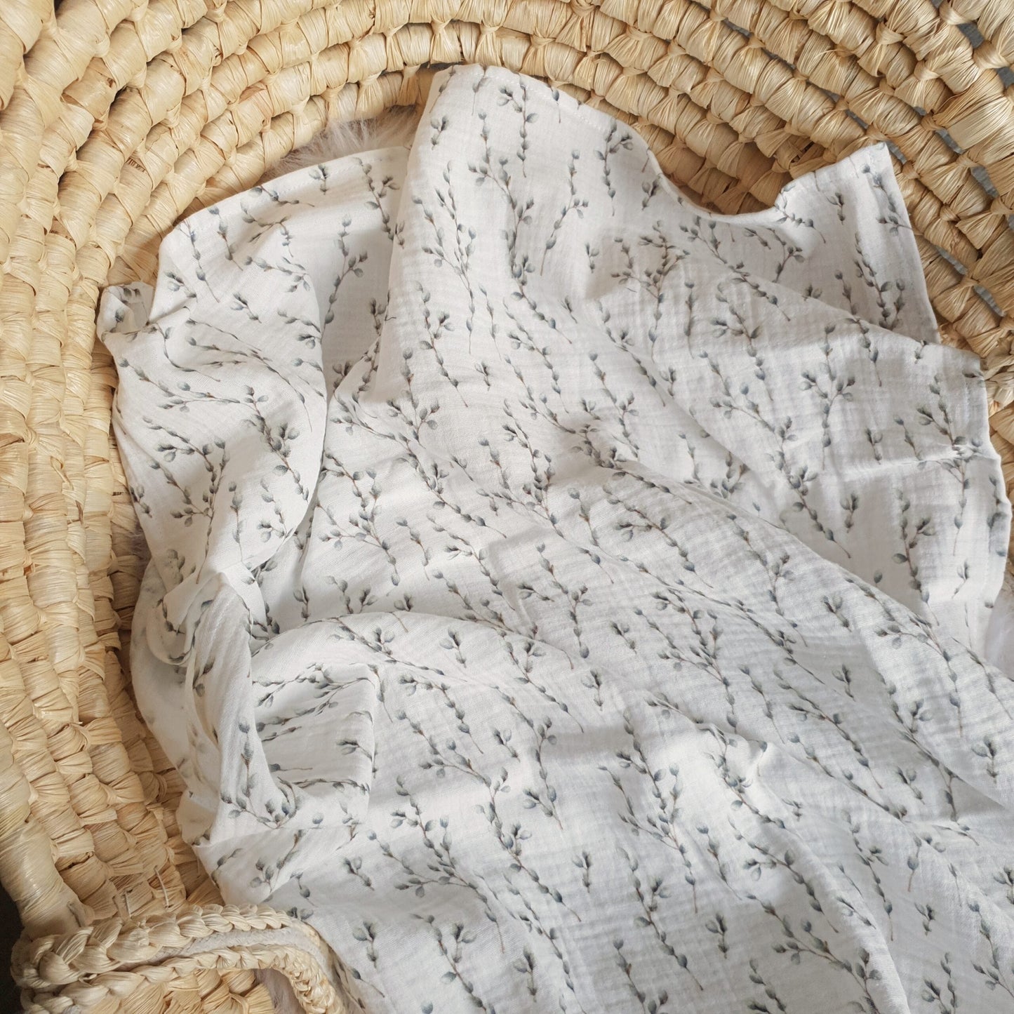 Weiches Musselintuch aus Baumwolle vielseitig einsetzbar