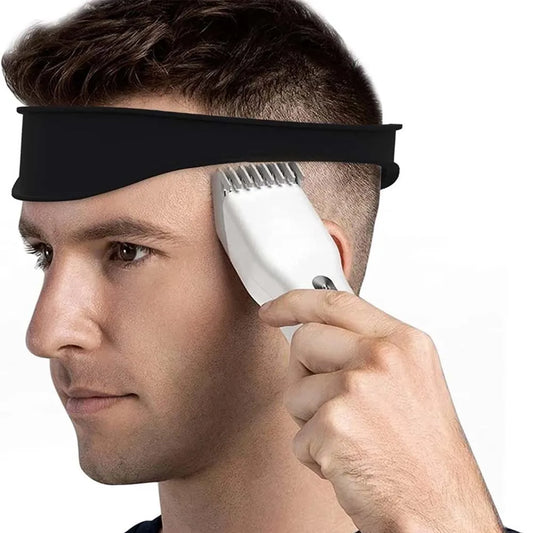 Silikon Haarschnitt Schablone gebogenes Stirnband für DIY Haarschnitte