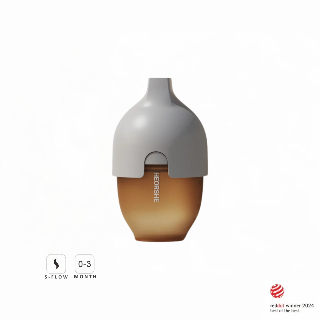 Weithals Babyflasche 160ml für naturnahe Fütterung