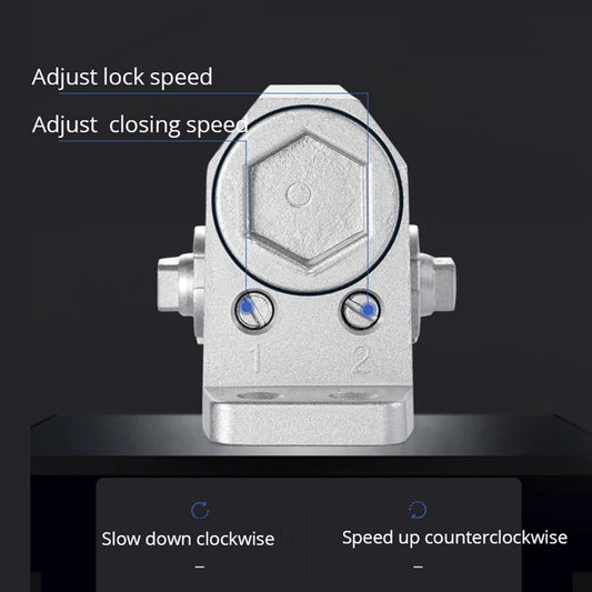 Hydraulischer Türschließer für sanftes und leises Schließen von Türen