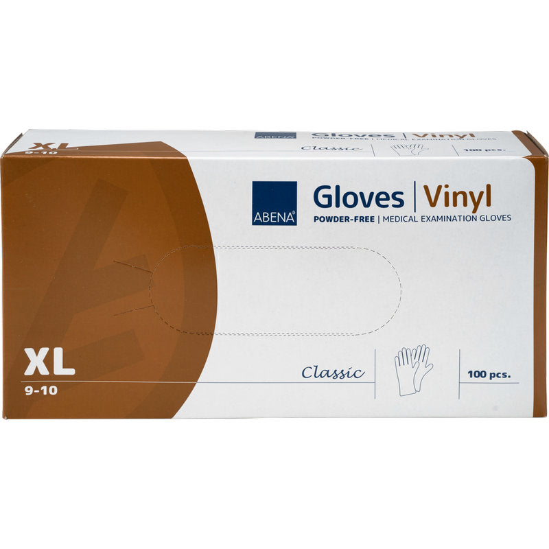 Vinyl-Handschuhe Classic Puderfrei Transparent Reissfest Komfortabel-Altruan