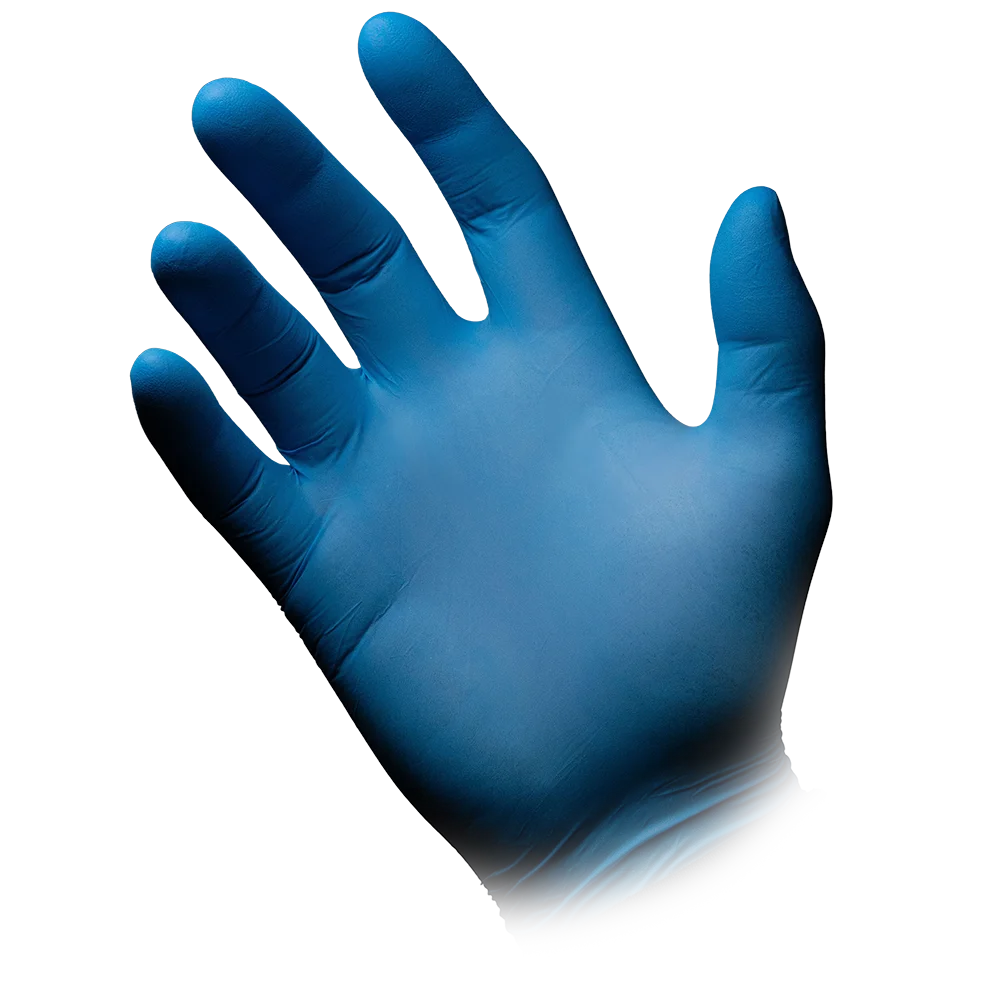 AMPri Blue Eco Plus Nitrilhandschuhe puderfrei Blau 100 Stück