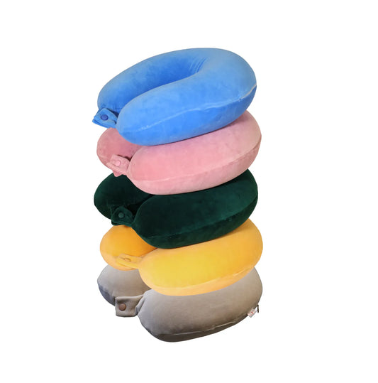 Orthopädische Nackenhörnchen mit Memory Effekt - Komfort und ergonomische Unterstützung für unterwegs