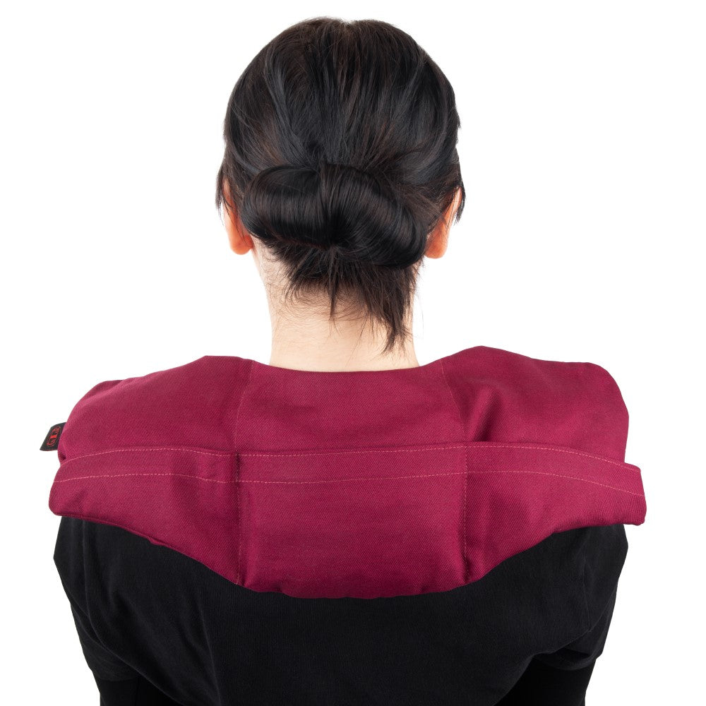 Kirschkernkissen Premium Nackenauflage – Wärme- & Kältetherapie