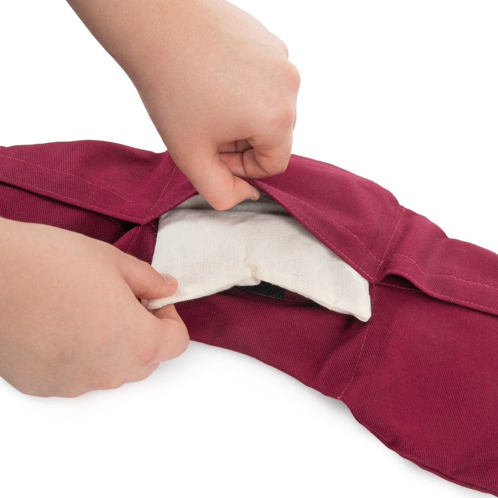 Kirschkernkissen Premium Nackenauflage – Wärme- & Kältetherapie