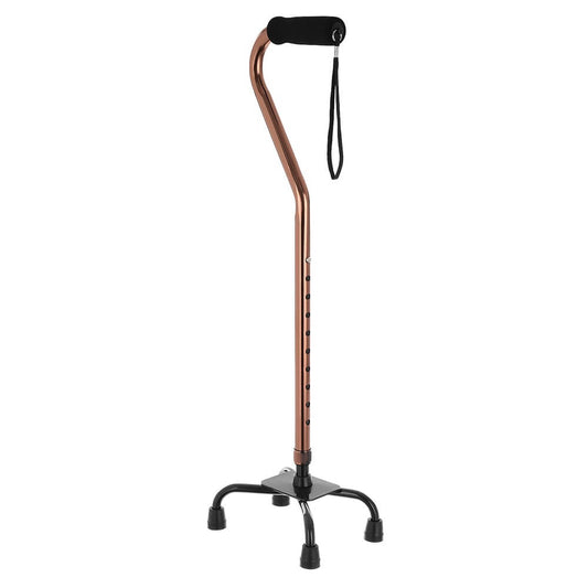 Vierfußgehhilfe höhenverstellbar Aluminium stabil – AT51106