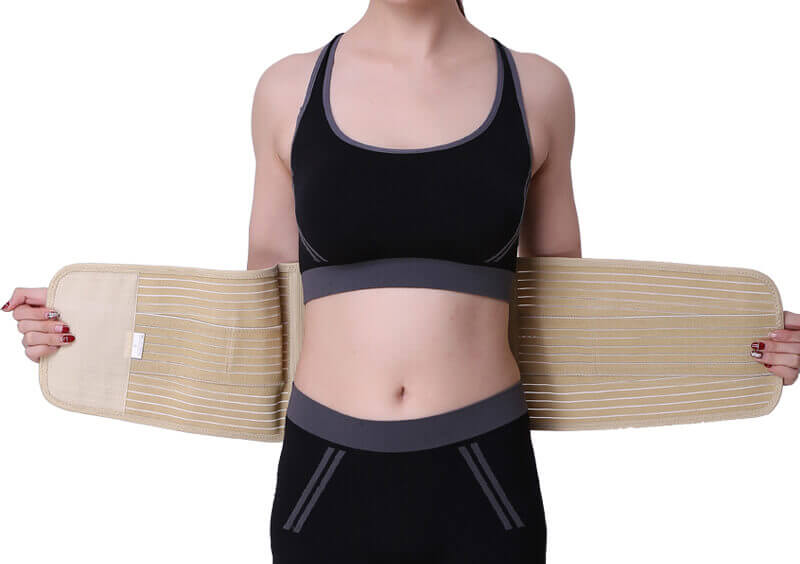 Rückenorthese zur Lendenstützung mit Stabilisierungsschienen