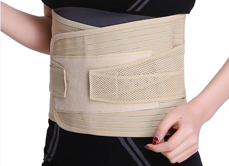 Rückenorthese zur Lendenstützung mit Stabilisierungsschienen