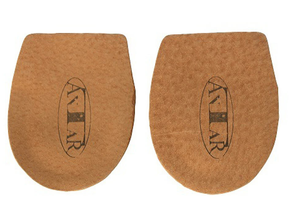 Bequeme Orthopädische Fersenpolster aus Leder und Latex für Herren