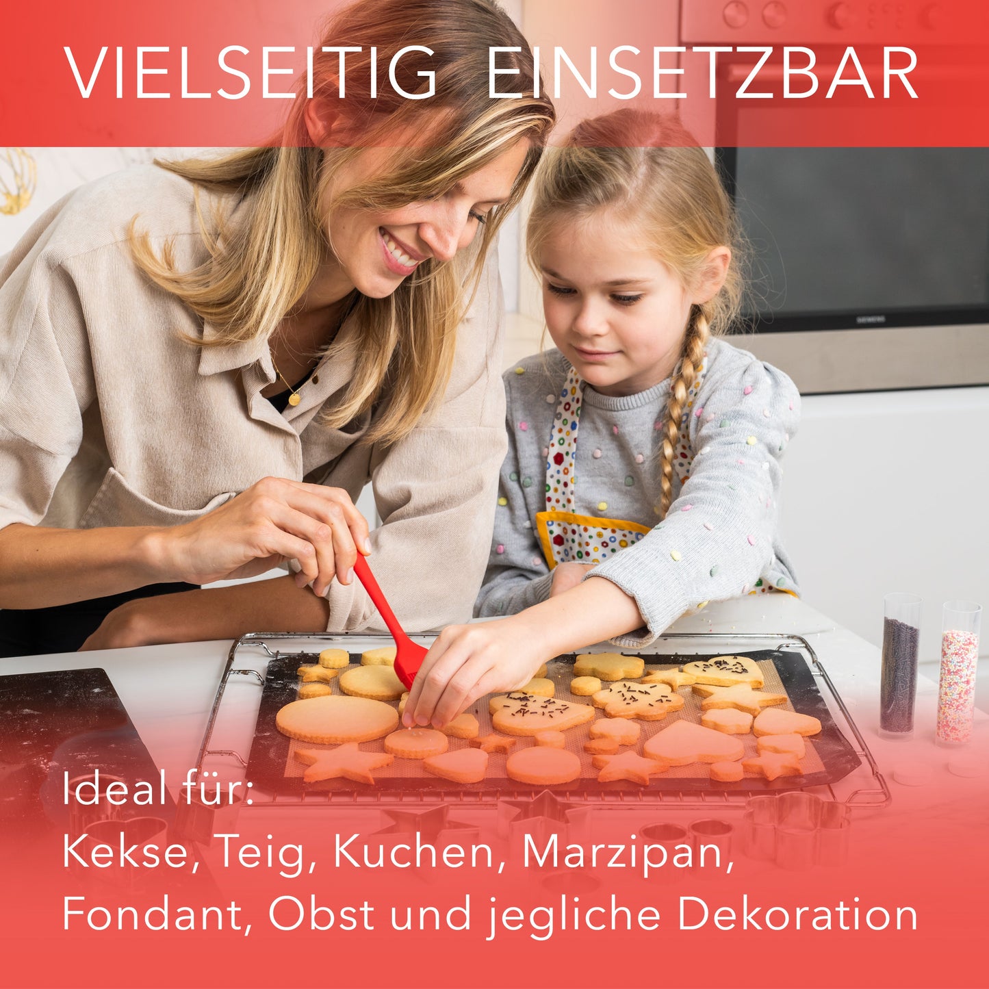 Edelstahl Ausstechformen Blumen 5er Set für kreatives Backen