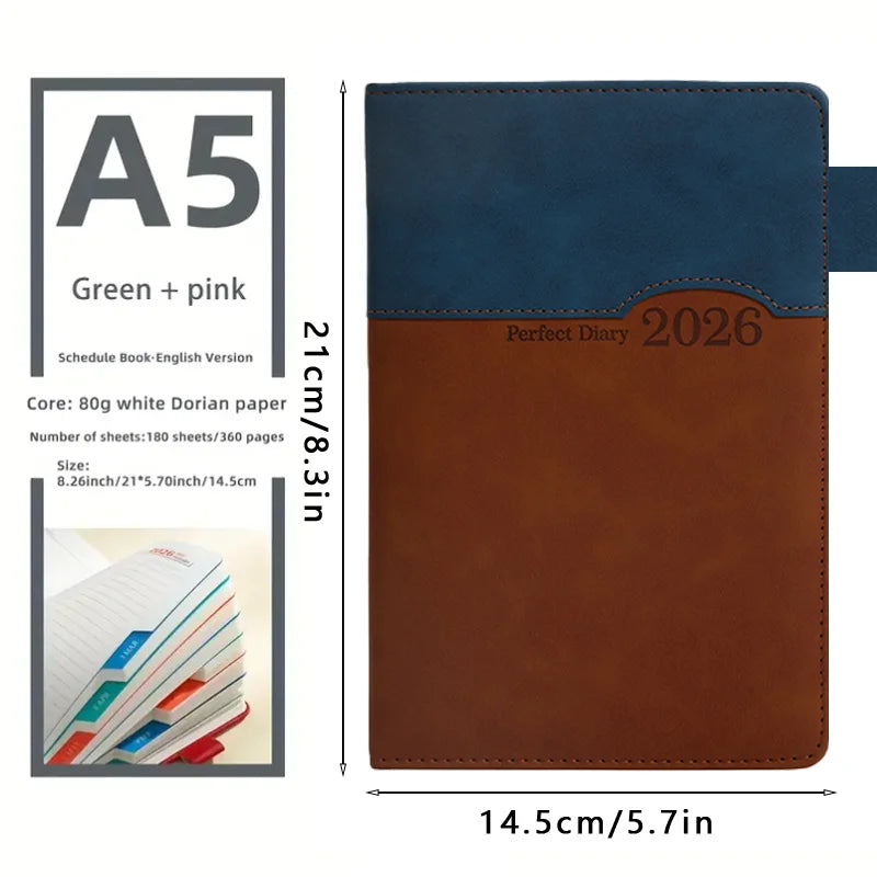 2026 Tagesplaner Notizbuch für effiziente Organisation