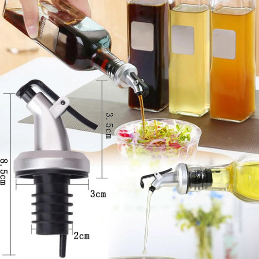 3er Set Olivenöl Stopper und Ausgießer für Flaschen mit dichtem Verschluss