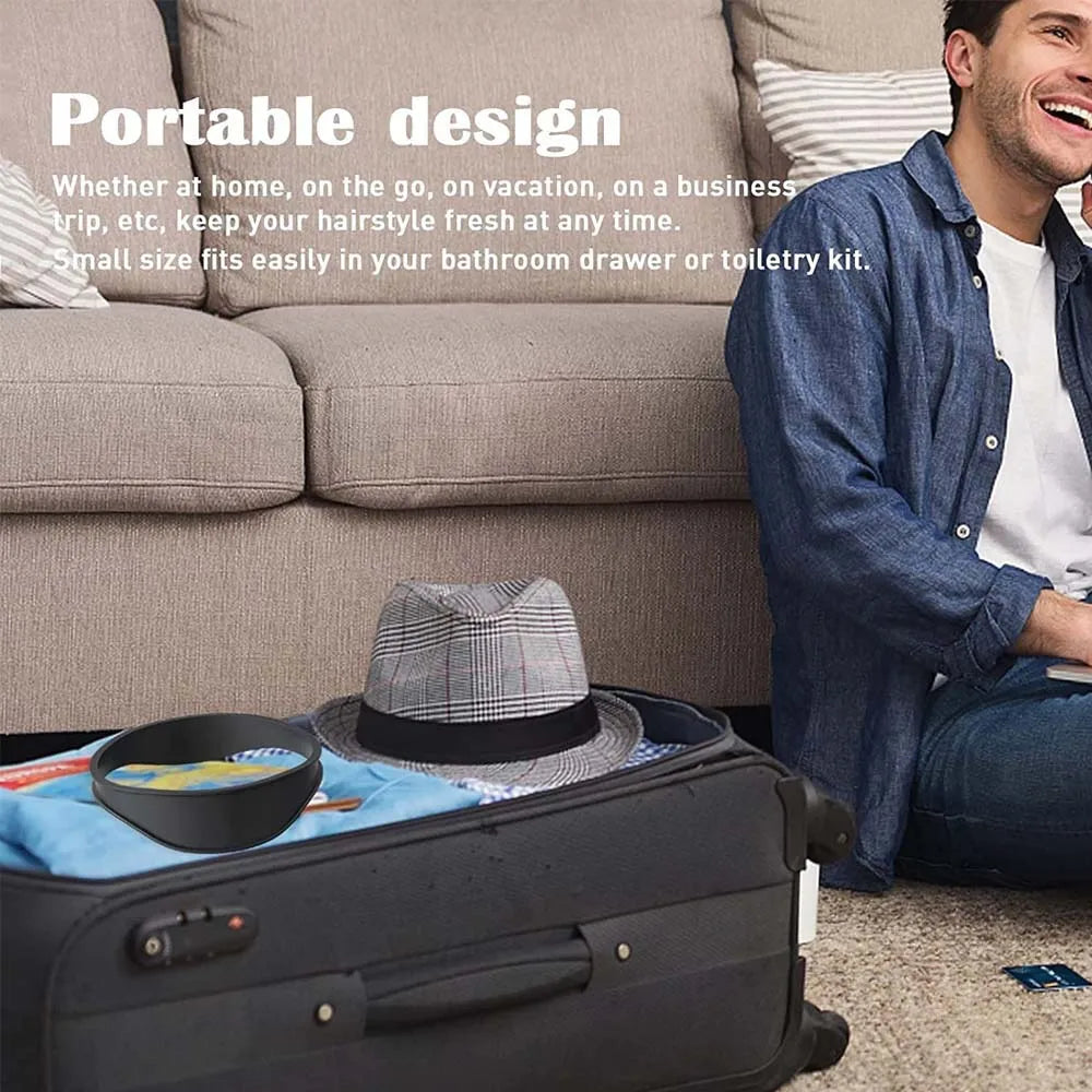 Silikon Haarschnitt Schablone gebogenes Stirnband für DIY Haarschnitte