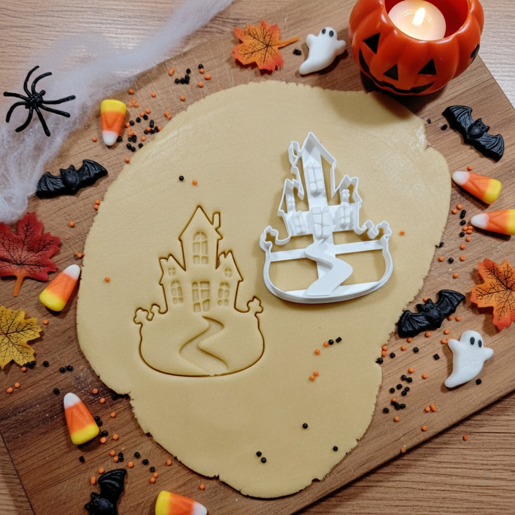 Halloween Ausstechform Horrorhaus Kreatives Backzubehör Plätzchen