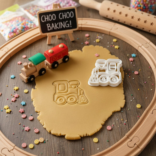 Lokomotive Keksausstecher Perfekte Ausstechform für kreative Keksideen
