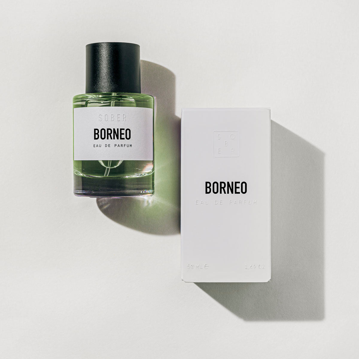 Borneo Unisex Eau de Parfum mit blumig orientalischem Duft 50ml-sober