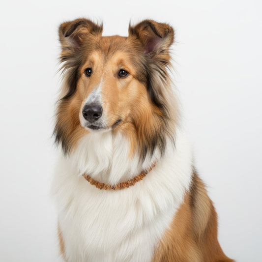 Hunde Bernsteinkette Flexi Verstellbar Naturbernstein Design