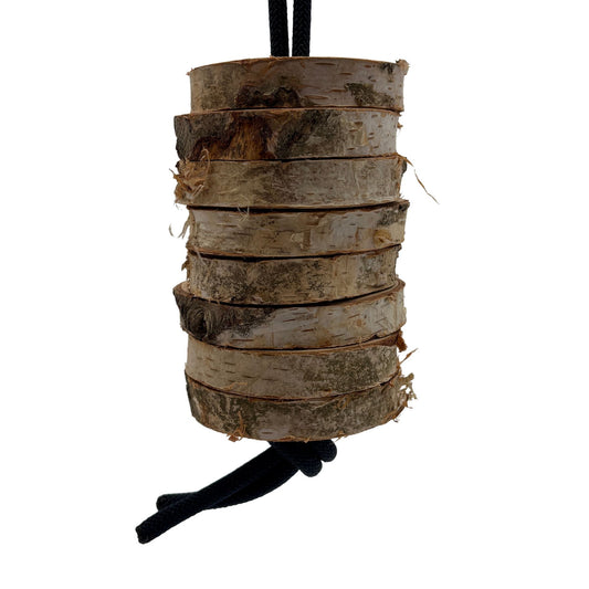 Birkenholz Twister Pferdespielzeug für artgerechtes Knabbern