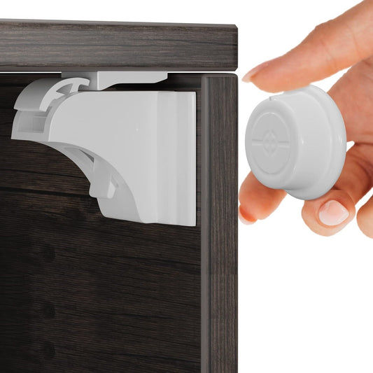 Magnetisches Schrankschloss Kindersicherung 10 plus 2 für Baby Sicherheit-DREIKS