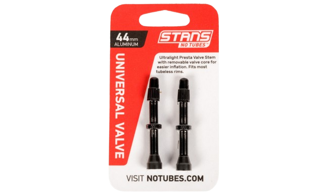 Universelle Aluminium Tubelessventile 44 mm Paar